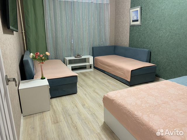 

1-к. квартира, 43 м², 4 кровати