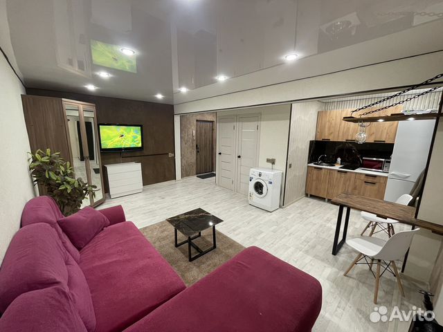

1-к. квартира, 46 м², 2 кровати