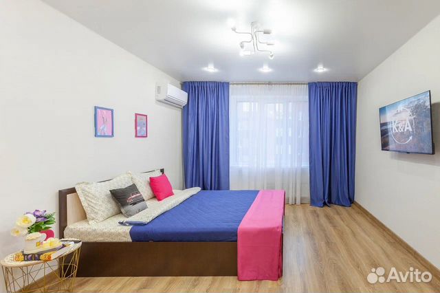 

1-к. квартира, 36 м², 2 кровати