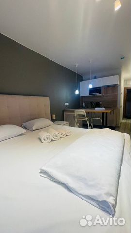 

Квартира-студия, 28 м², 1 кровать