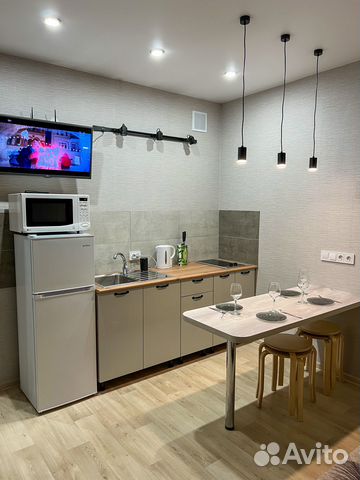 

Квартира-студия, 28 м², 2 кровати