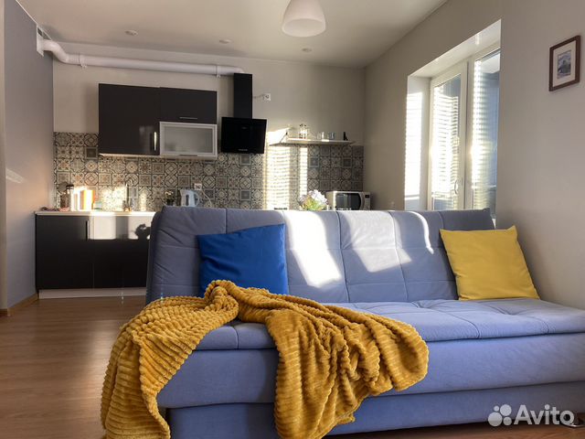 

Квартира-студия, 43 м², 2 кровати
