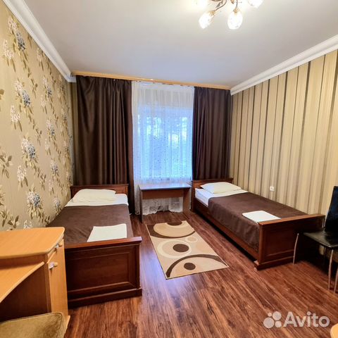 

1-к. квартира, 20 м², 2 кровати