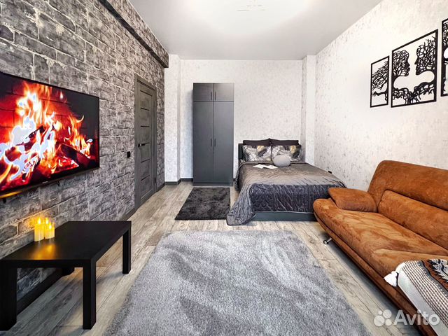 

1-к. квартира, 34 м², 2 кровати