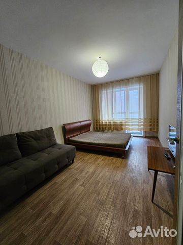 

1-к. квартира, 42 м², 3 кровати