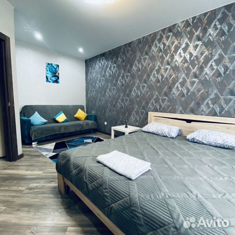 

1-к. квартира, 36 м², 2 кровати