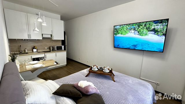 

Квартира-студия, 29,6 м², 1 кровать