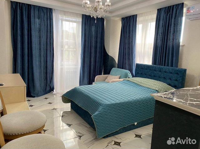 

Квартира-студия, 34 м², 2 кровати