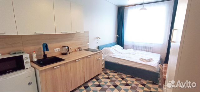 

Квартира-студия, 21 м², 1 кровать