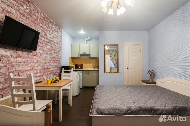 

Квартира-студия, 20 м², 2 кровати