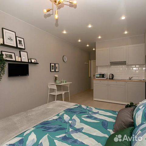 

Квартира-студия, 20 м², 2 кровати