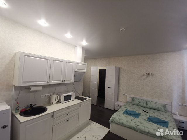 

Квартира-студия, 30 м², 2 кровати