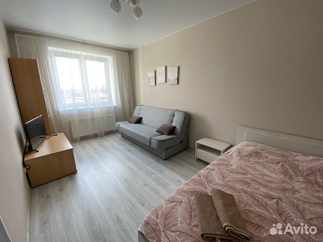 

1-к. квартира, 38 м², 3 кровати