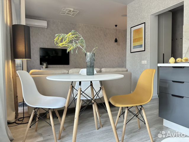 

Квартира-студия, 33 м², 2 кровати