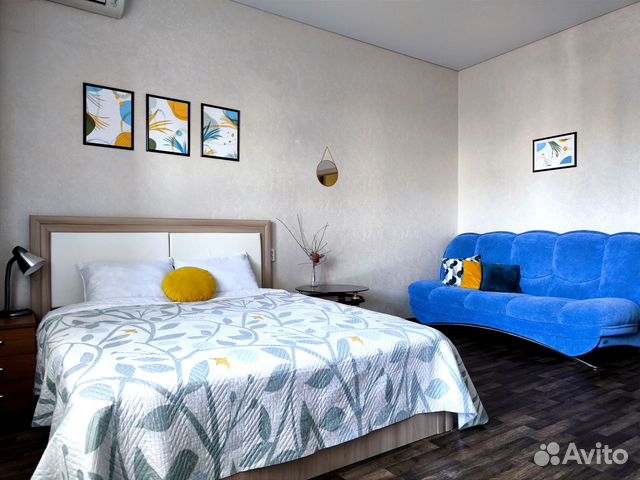 

1-к. квартира, 42 м², 2 кровати
