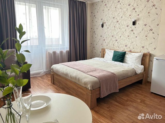 

Квартира-студия, 32 м², 1 кровать