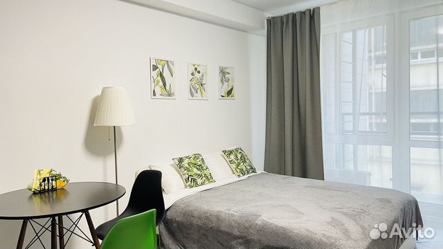 

Квартира-студия, 30 м², 2 кровати