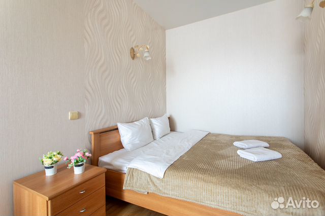 

1-к. квартира, 54 м², 3 кровати