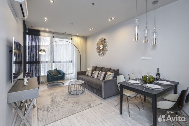 

1-к. квартира, 47 м², 2 кровати