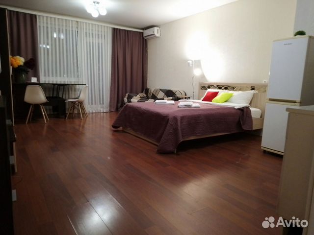 

Квартира-студия, 42 м², 2 кровати