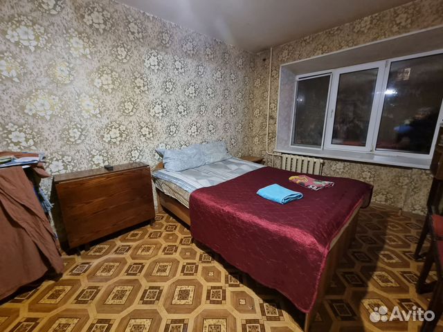 

1-к. квартира, 34 м², 2 кровати