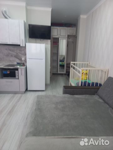 

Квартира-студия, 29 м², 2 кровати