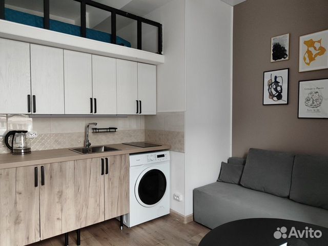

Квартира-студия, 25 м², 2 кровати
