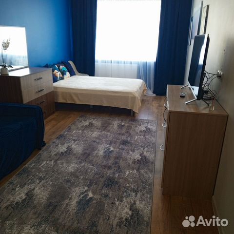 

1-к. квартира, 55 м², 2 кровати