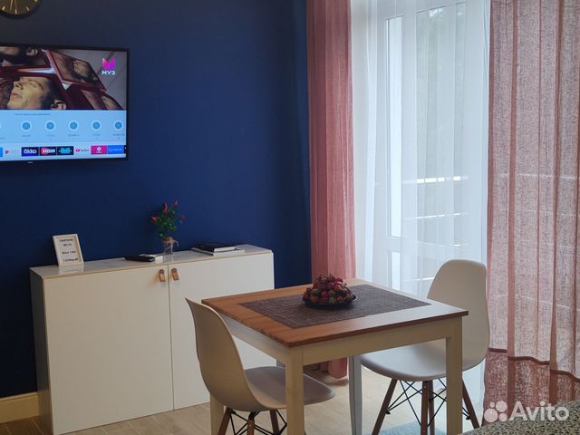 

Квартира-студия, 27 м², 2 кровати