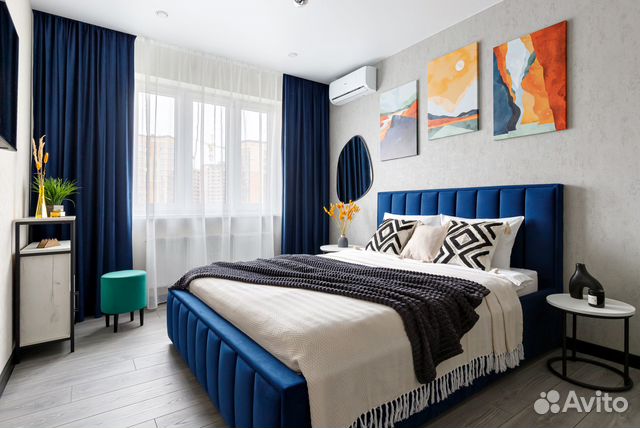 

1-к. квартира, 37 м², 1 кровать