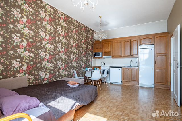 

1-к. квартира, 45 м², 2 кровати