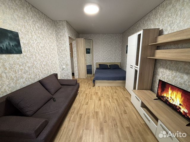 

1-к. квартира, 45 м², 2 кровати