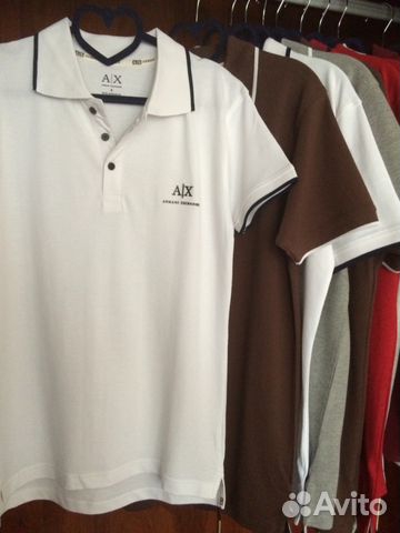 Мужские поло Armani Exchange, XS-XL Мужские поло Armani Exchange, XS-XL