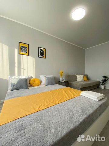 

1-к. квартира, 45 м², 3 кровати