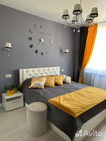 

1-к. квартира, 42 м², 2 кровати