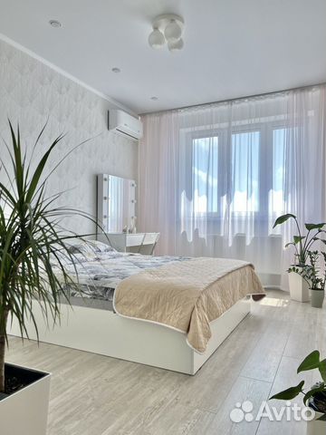 

1-к. квартира, 45 м², 3 кровати
