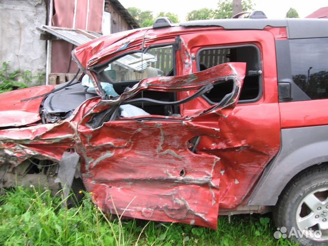 Honda Element 2.4AT, 2003, битый, 260000км