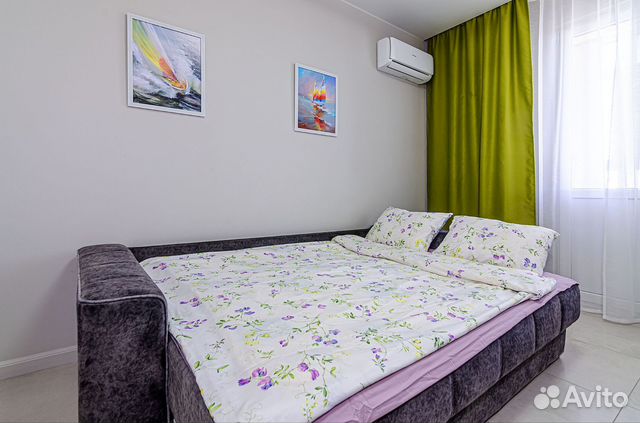 

Квартира-студия, 27 м², 2 кровати