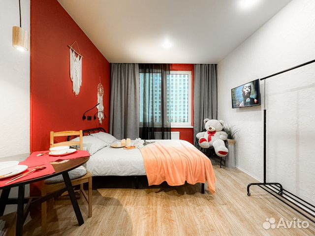 

Квартира-студия, 23 м², 1 кровать