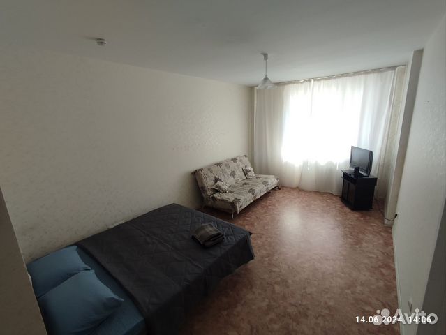 

1-к. квартира, 45 м², 2 кровати