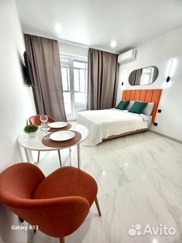 

Квартира-студия, 24 м², 1 кровать