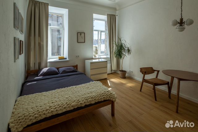 

Квартира-студия, 30 м², 1 кровать