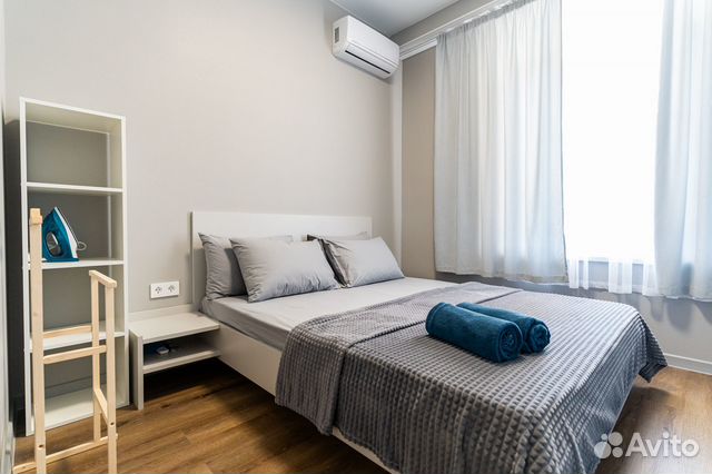 

Квартира-студия, 33 м², 2 кровати