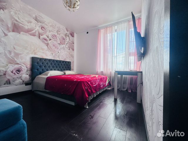 

1-к. квартира, 45 м², 3 кровати