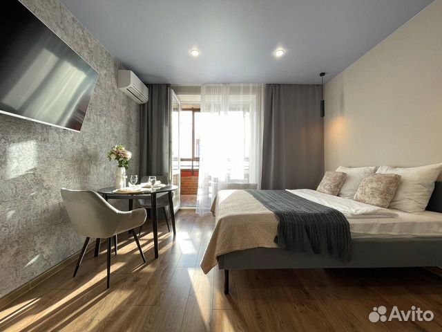 

Квартира-студия, 35 м², 2 кровати