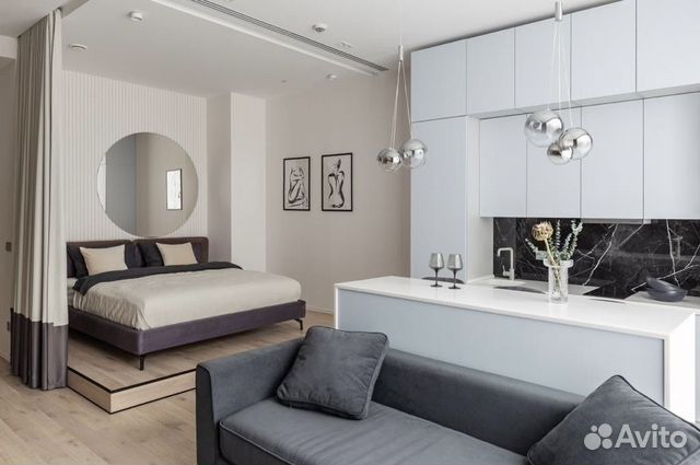 

Квартира-студия, 54 м², 41/75 эт.