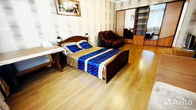 

1-к. квартира, 40 м², 4 кровати