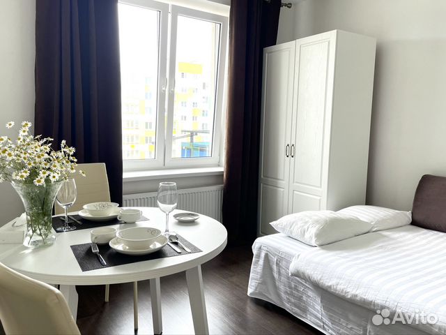 

1-к. квартира, 25 м², 2 кровати