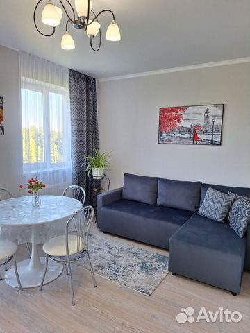 

1-к. квартира, 40 м², 2 кровати