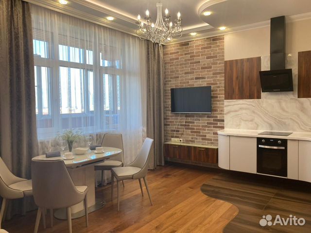 

1-к. квартира, 56 м², 2 кровати